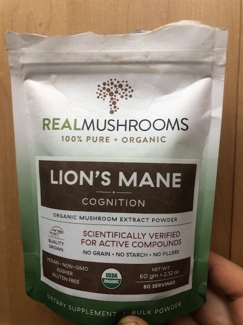 Real Mushrooms Lion's Mane Supplement