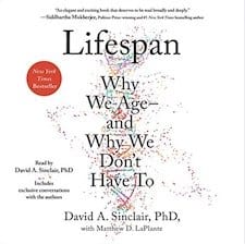 Lifespan by Dr. David Sinclair book cover