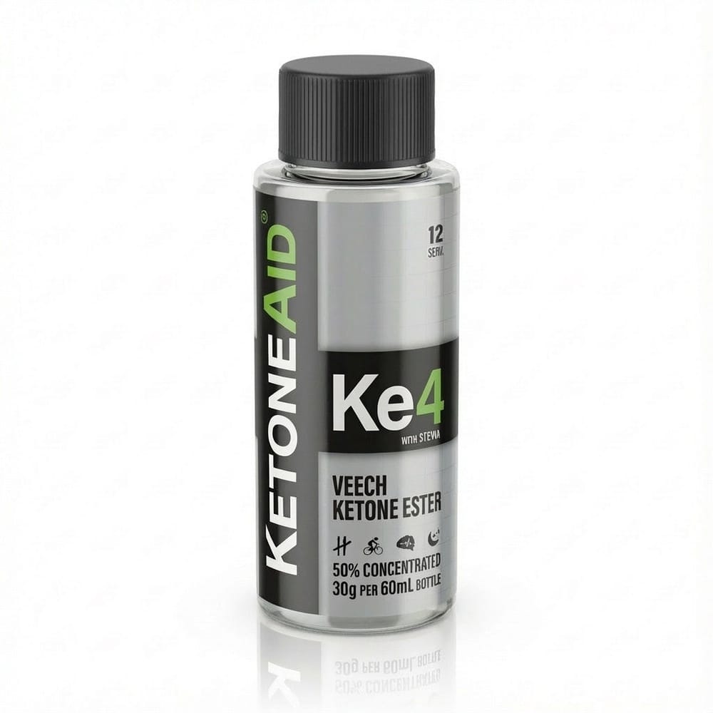 KetoneAid KE4 exogenous ketone ester bottle