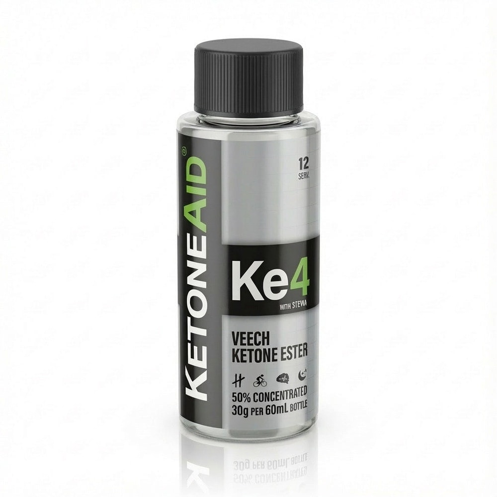 KetoneAid KE4 exogenous ketone ester bottle