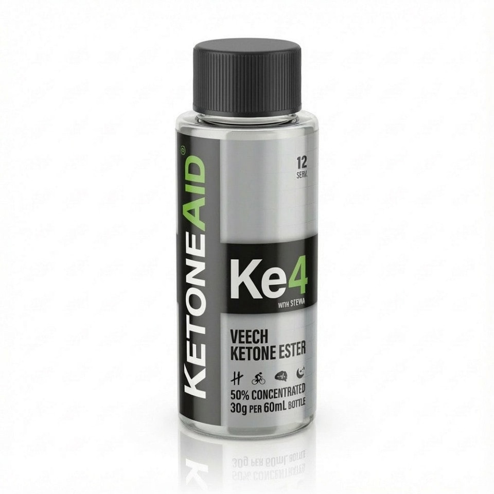 KetoneAid KE4 exogenous ketone ester bottle