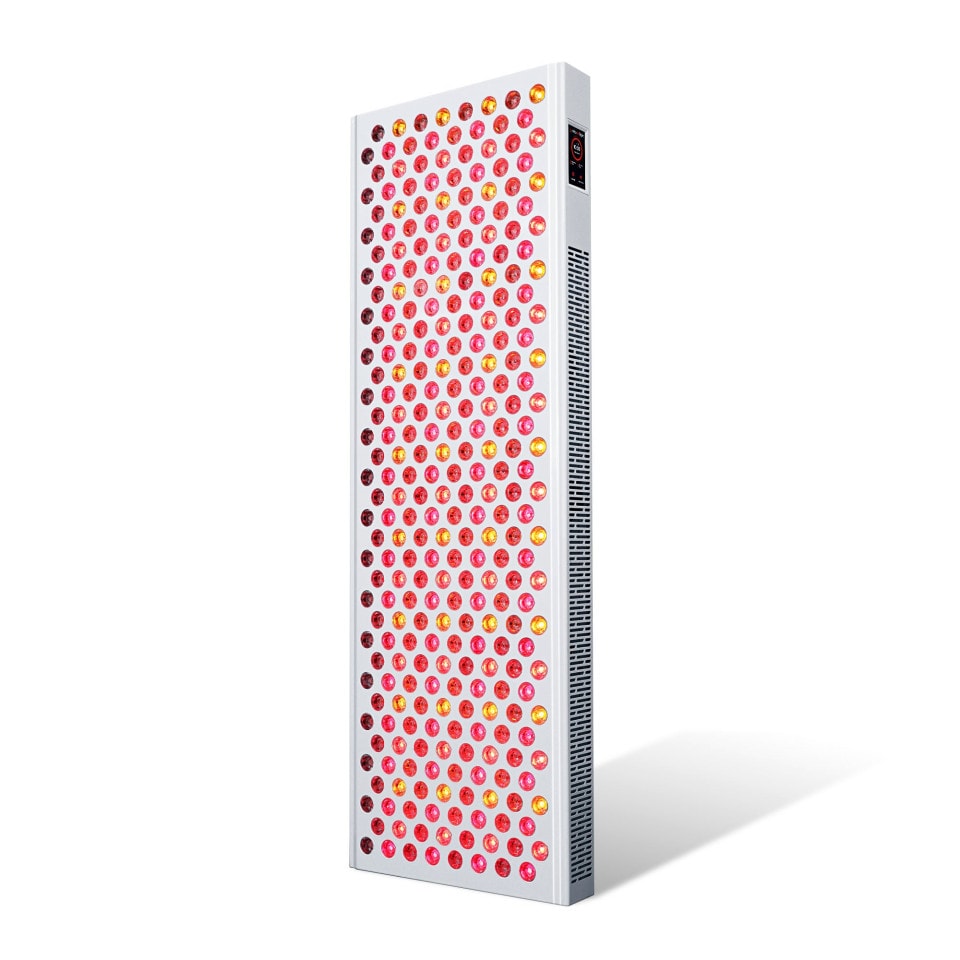 Mito Red Light MitoADAPT MAX 4.0 eight-wavelength panel with LEDs illuminated