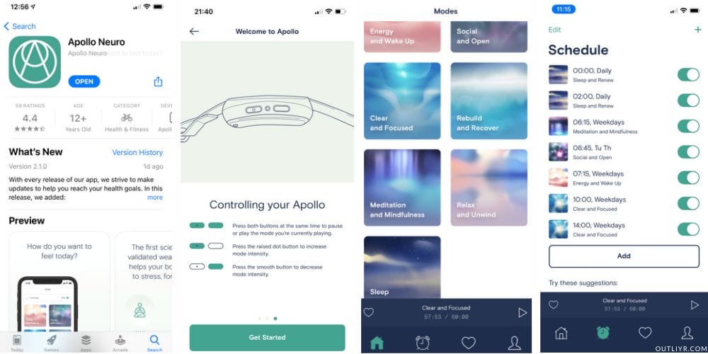 Apollo Neuro App Features Use product image