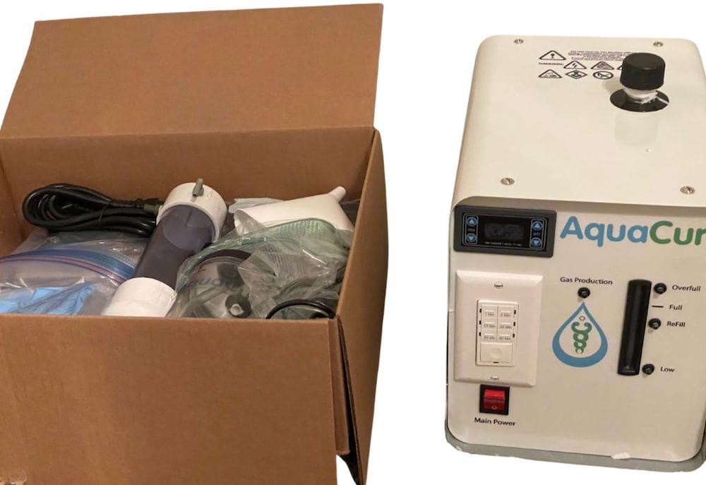 AquaCure AC50 Unboxing product image