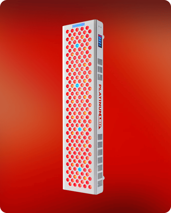 PlatinumLED BioMax 600 full-body narrow red and NIR therapy panel
