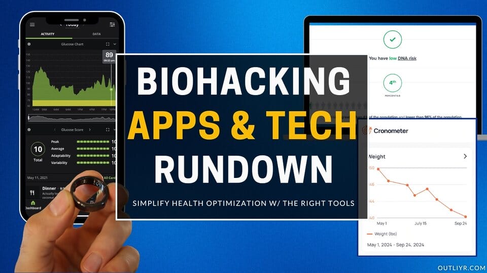 33+ Awesome Biohacking Apps, Software & Tech to Optimize Your Health