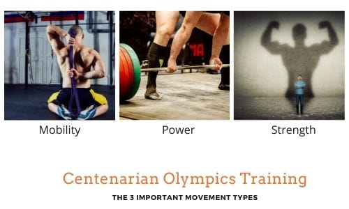 Centenarian Olympics Training Exercises