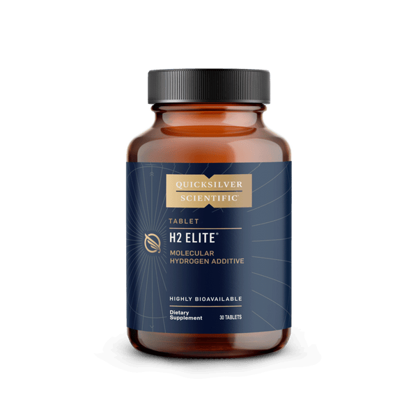 Quicksilver Scientific H2 Elite molecular hydrogen 30-tablet bottle