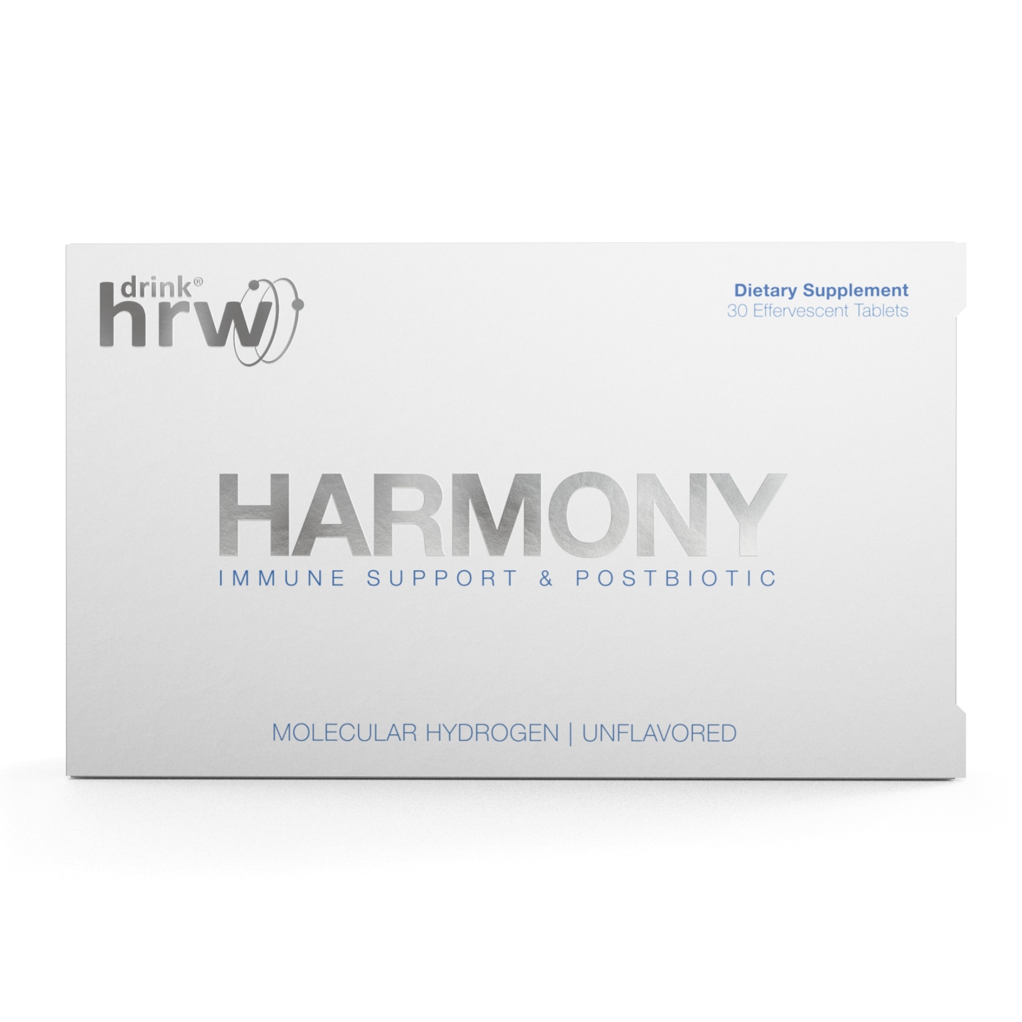 Drink HRW Harmony H2 Immune Postbiotics 30-tablet bottle