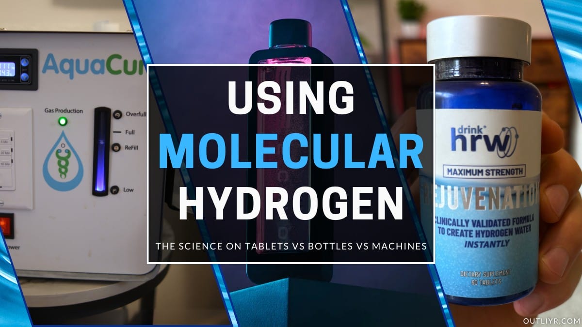 Hydrogen Tablets vs Bottles vs Machines: The Best Molecular Hydrogen Technology?