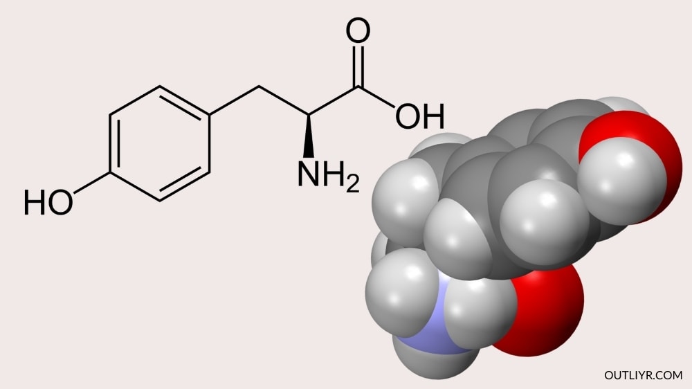 L-tyrosine l-tyrosine molecular structure, this substance is great for regulating mood, motivation, focus, and stress response