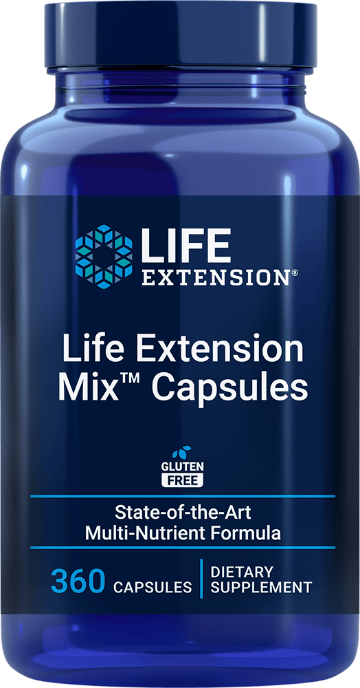 Life Extension Mix comprehensive multivitamin