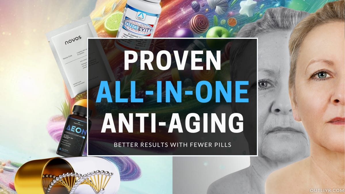 11 Best All-In-One Anti-Aging Supplements 2026 Review: Science-Backed Max Healthspan