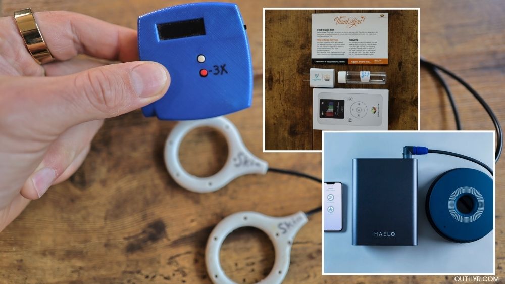 Nick's Micropulse, Resona Vibe & HAELO PEMF devices