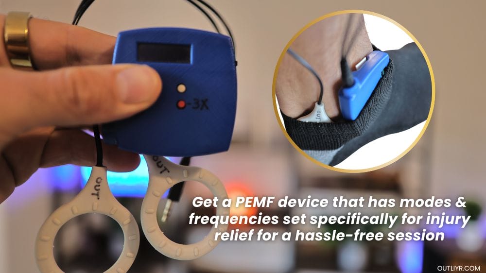 Small PEMF wearables for targeted treatment