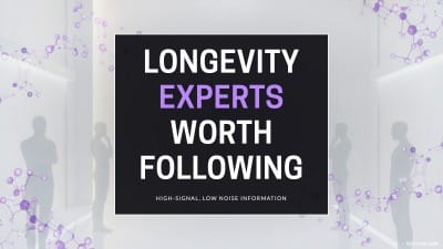 Best longevity influencers and experts
