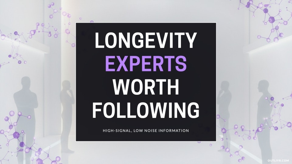 Best longevity influencers and experts