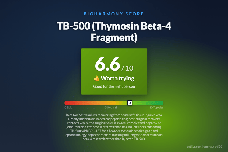 TB-500 (Thymosin Beta-4 Fragment)
