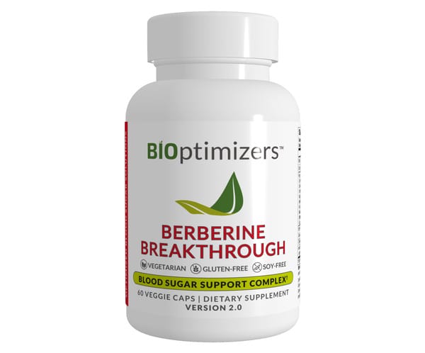 BiOptimizers Berberine Breakthrough bottle