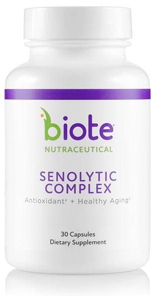 BioTE Senolytic Complex supplement bottle