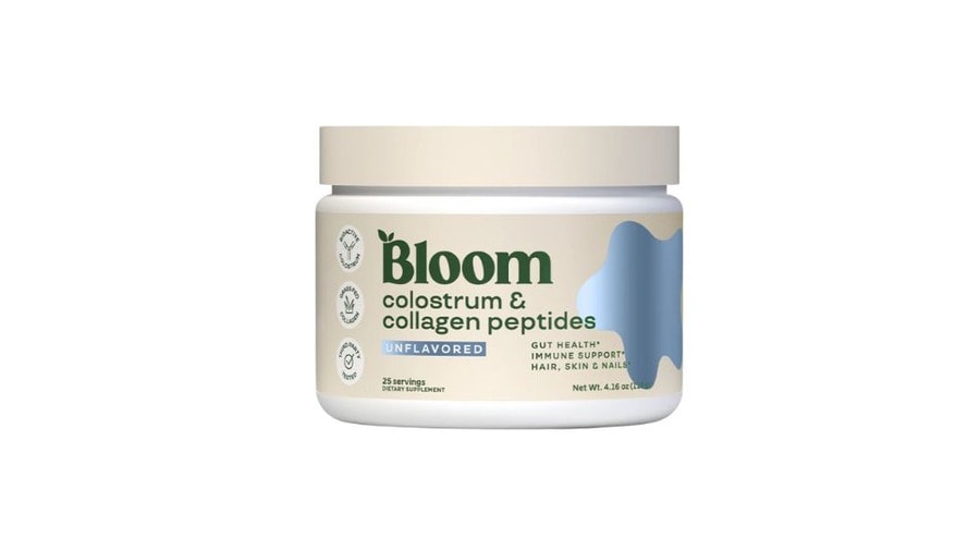 bloomnutrition-colostrum-jar Bloom Nutrition's colostrum + collagen peptides jar