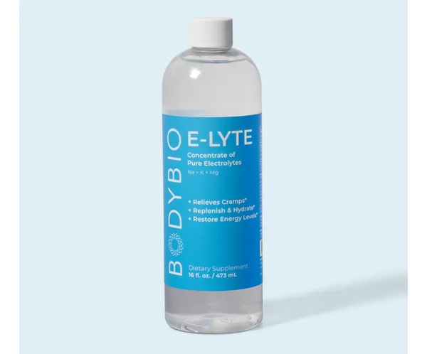 BodyBio E-Lyte balanced electrolyte concentrate bottle