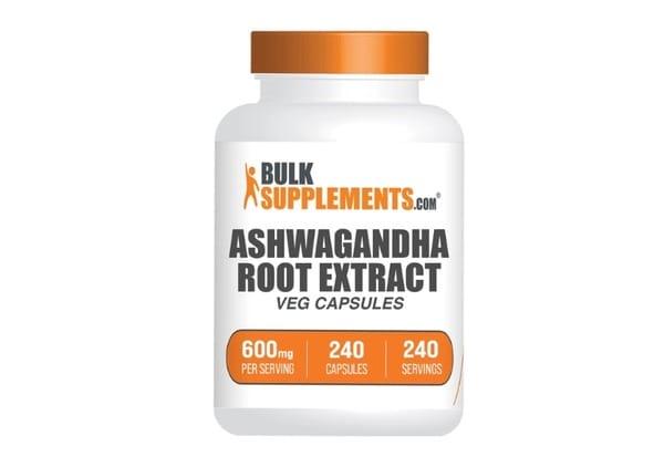 Bulk Supplements Ashwagandha bottle