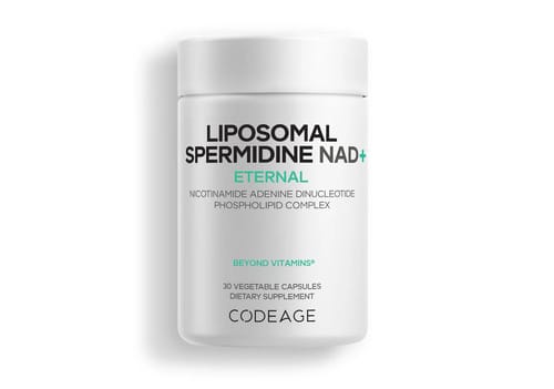 Codeage spermidine NAD+ bottle