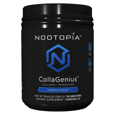NutriFlair Collagenius mushroom collagen supplement
