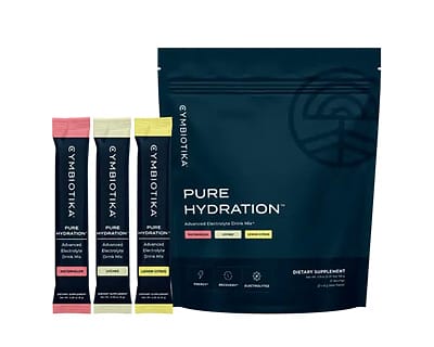 Cymbiotika Pure Hydration electrolyte stick pack sachets product photo