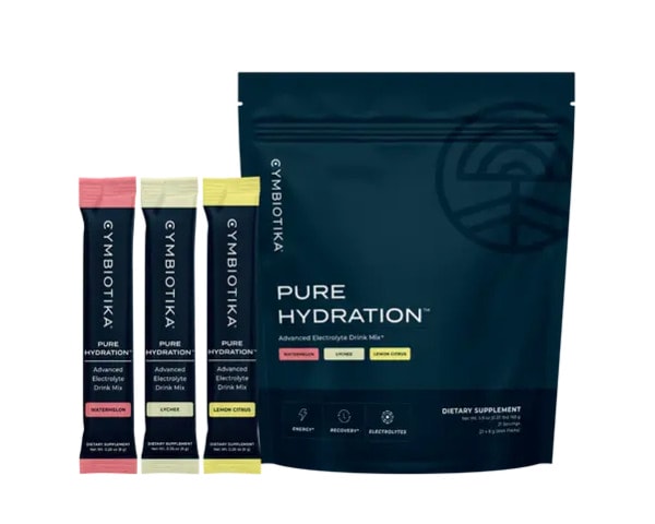 Cymbiotika Pure Hydration electrolyte stick pack sachets product photo