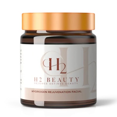 Amber jar of Drink HRW Hydrogen Beauty Tablets, 40-count