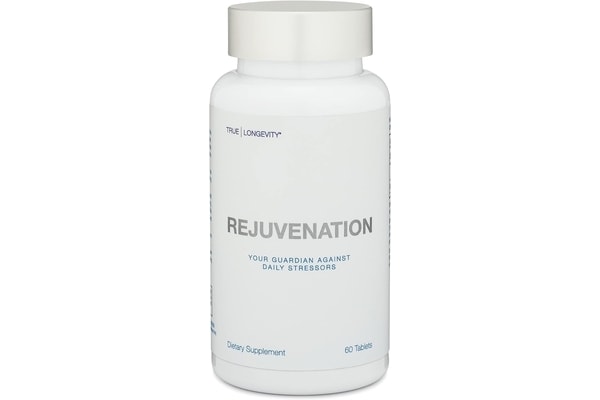 drinkhrw-rejuvination-img DrinkHRW Rejuvenation molecular hydrogen in a 60-tablet white plastic bottle