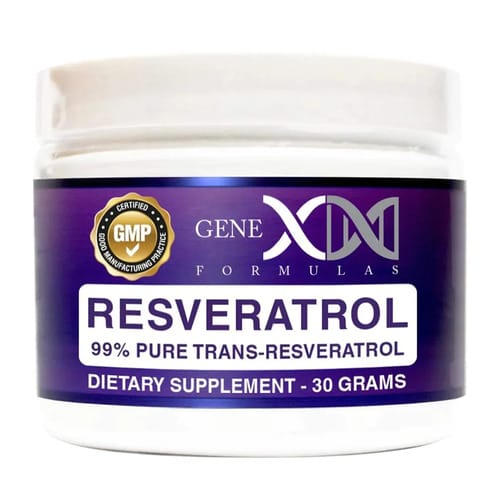 Genex Resveratrol Powder jar