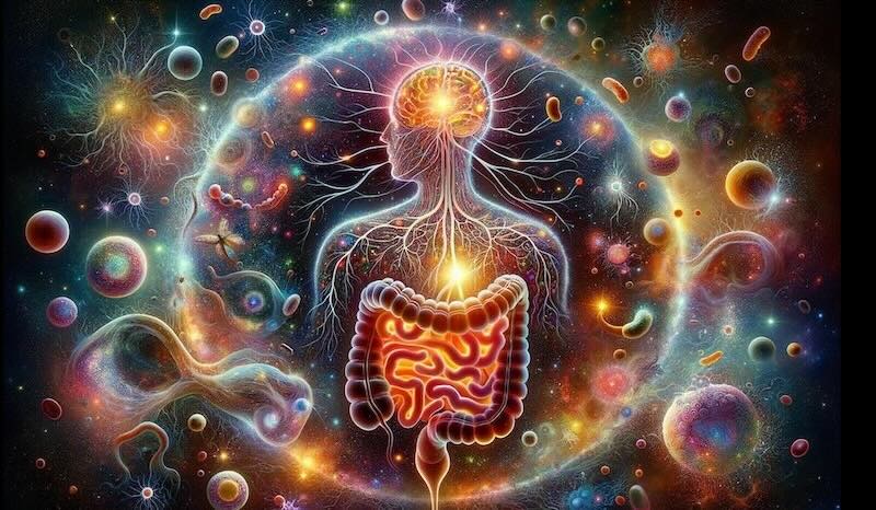 Gut Microbiome Brain Organs Anatomy Body Magic 2