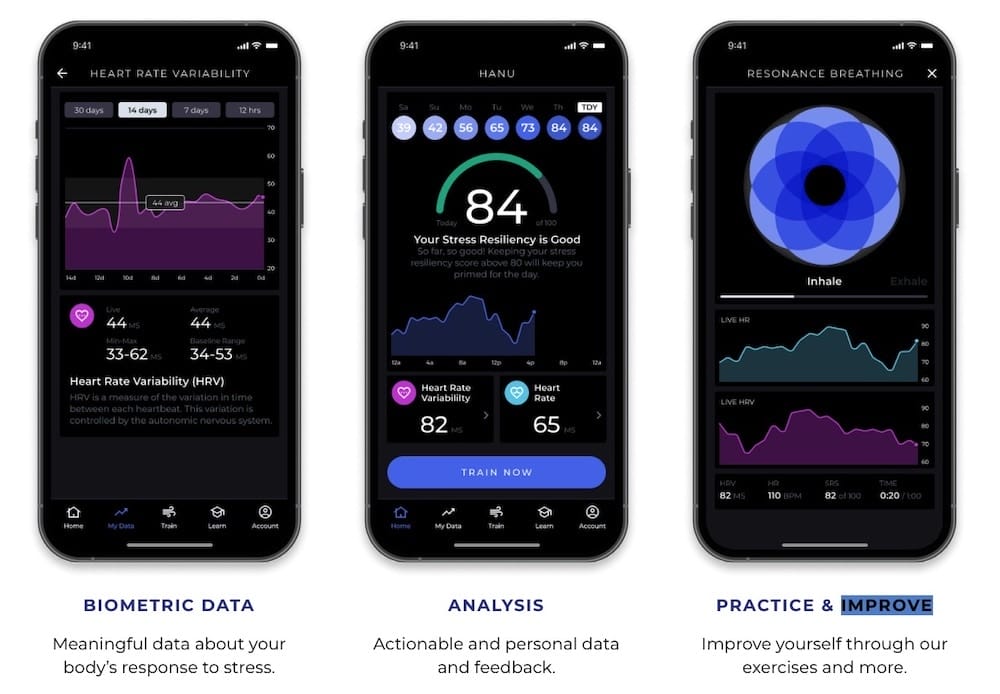 Hanuhealth App Dashboard product image