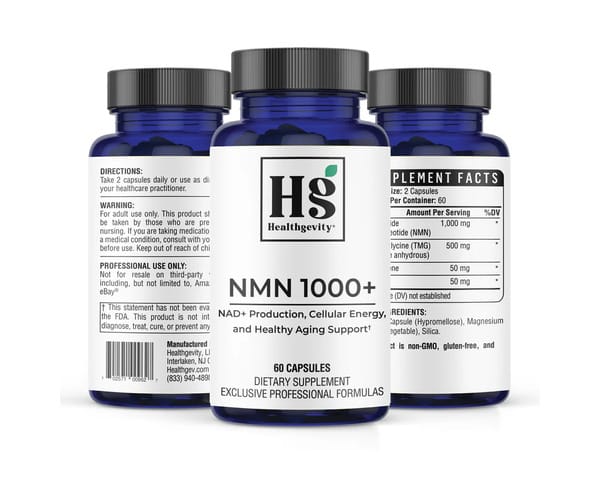 Healthgevity NMN 1000+ bottles