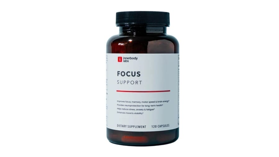 Innerbody Labs Focus Support 120-capsules bottle