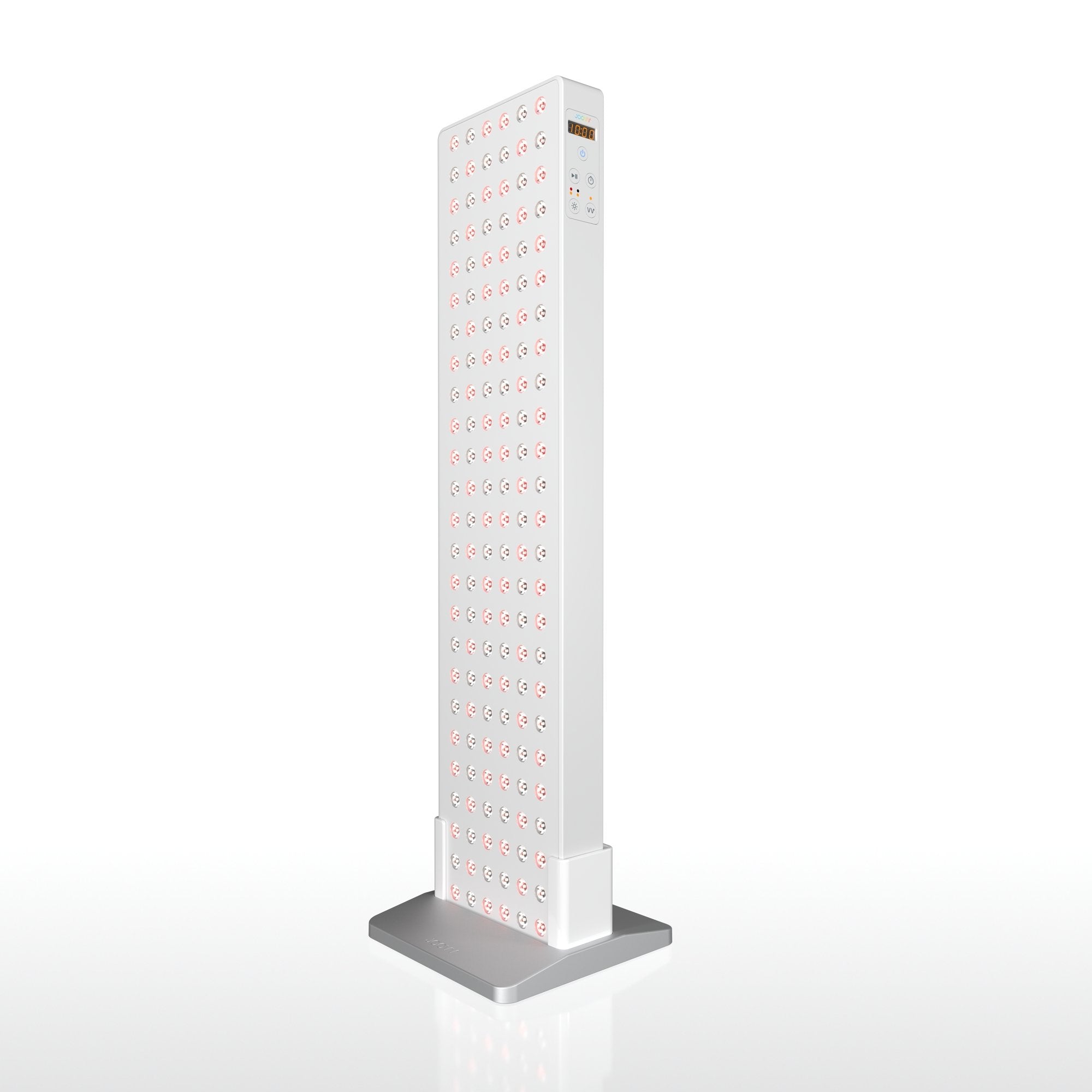 Joovv Solo 3.0 red light therapy panel on door mount