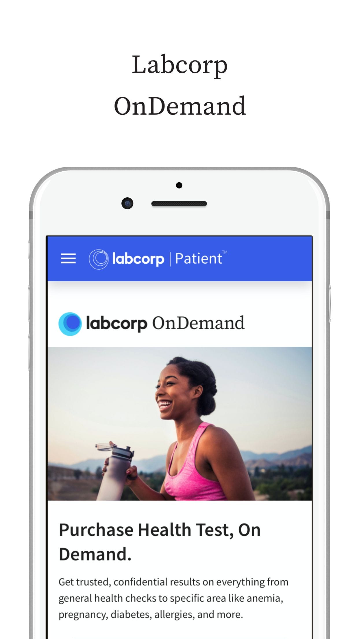 Labcorp OnDemand direct-to-consumer lab testing