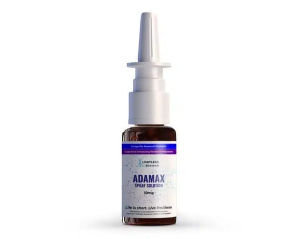 Limitless' Adamax spray bottle
