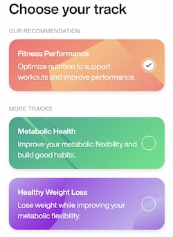 Lumen App Choose Goals product image