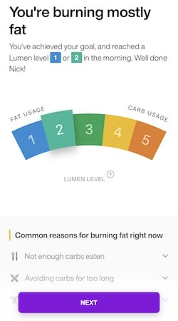 Lumen Fat Burning Score product image