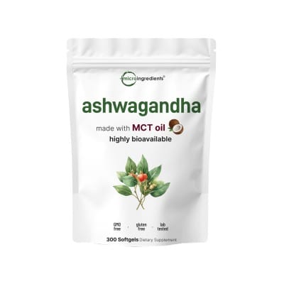 Micro Ingredients organic ashwagandha supplement powder