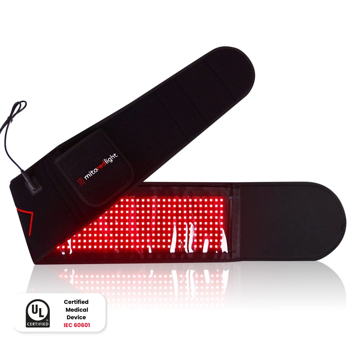 Mito Red Light MitoQUAD wearable red light therapy belt with LED array