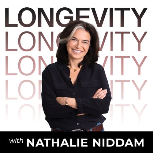 LONGEVITY with Nathalie Niddam podcast logo