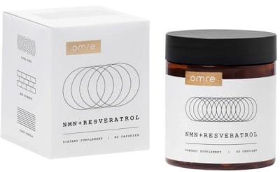 omre nmn resveratrol bottleandbox