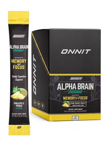 Onnit Alpha Brain Instant nootropic drink