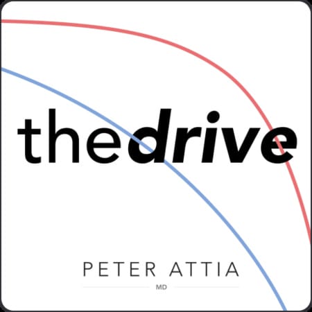 The Drive by Peter Attia podcast logo