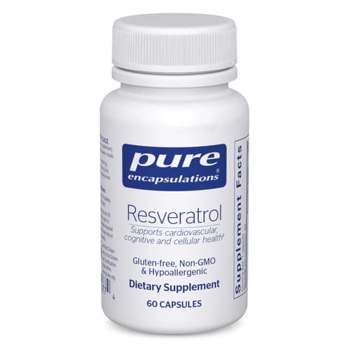 Pure Encapsulations Resveratrol bottle